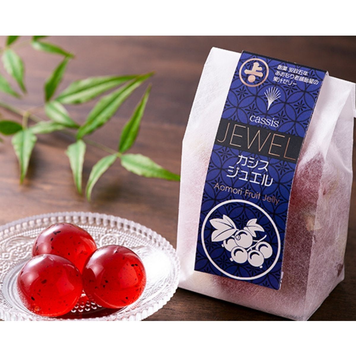 JYOBOSHI Aomori Fruit Jelly Blackcurrant (2 packs)