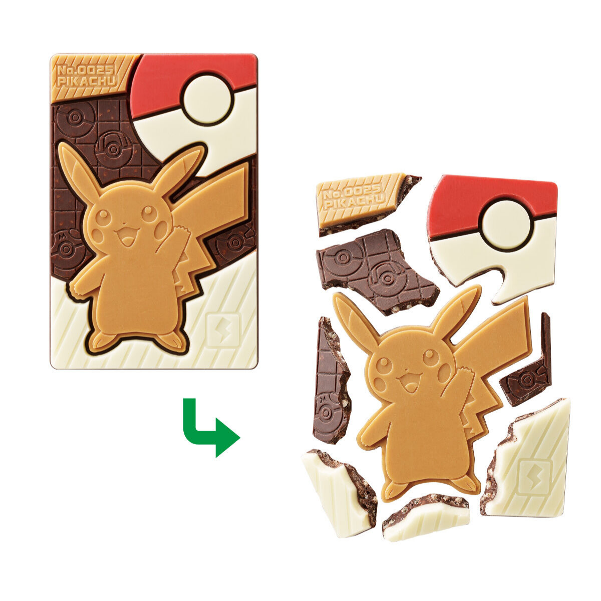 BANDAI Pokemon Charapaki Excavation Chocolate
