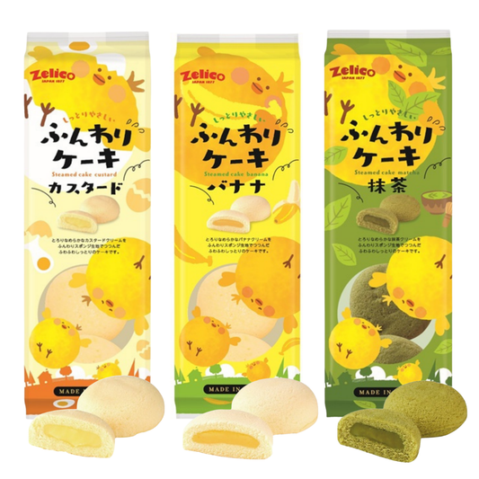 ZELICO  "Funwari Cake" Japanese style Steamed Cake