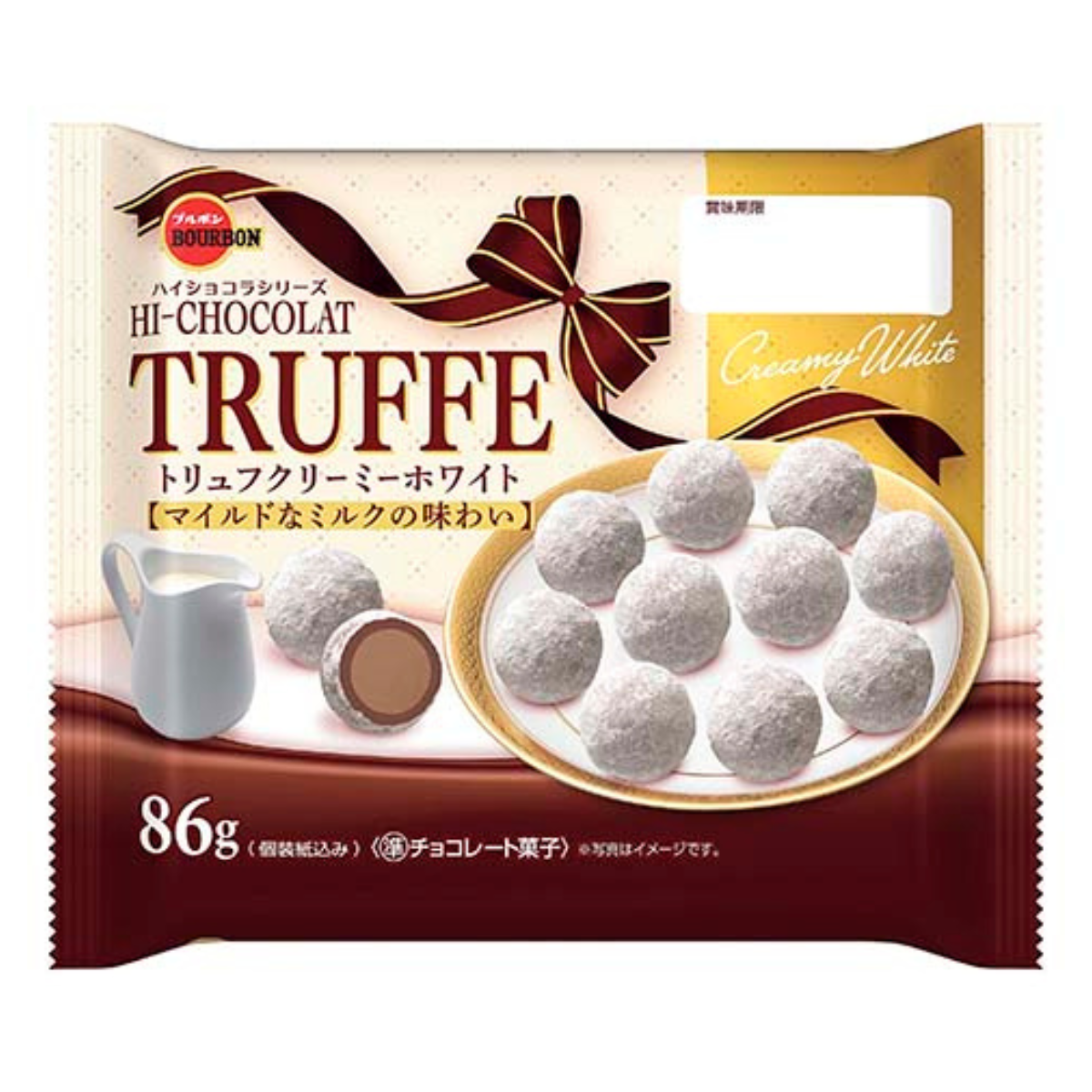 BOURBON Hi-Chocolate Truffe Chocolate Creamy White