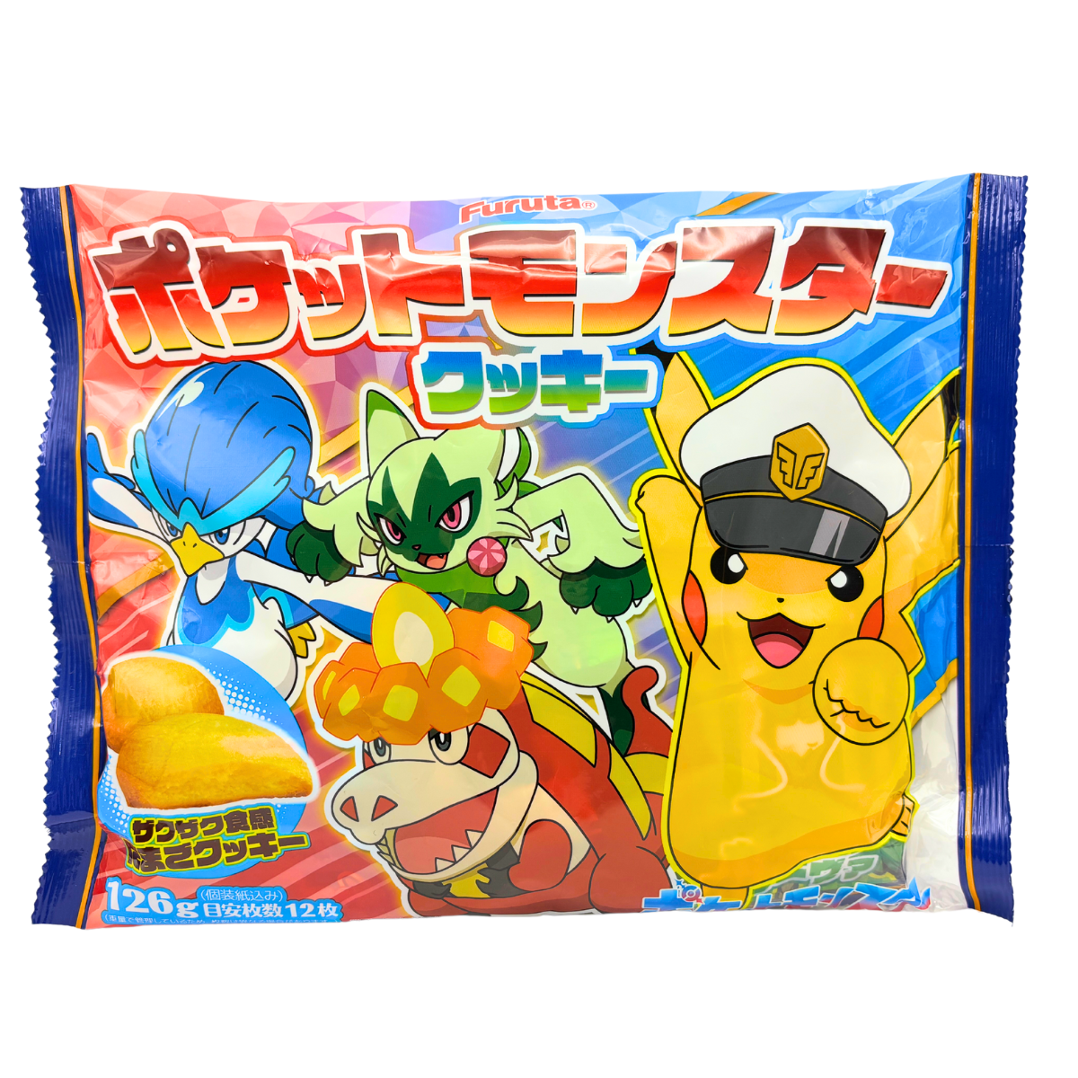 FURUTA Pokemon Crunchy egg cookies - NIPPONJourney