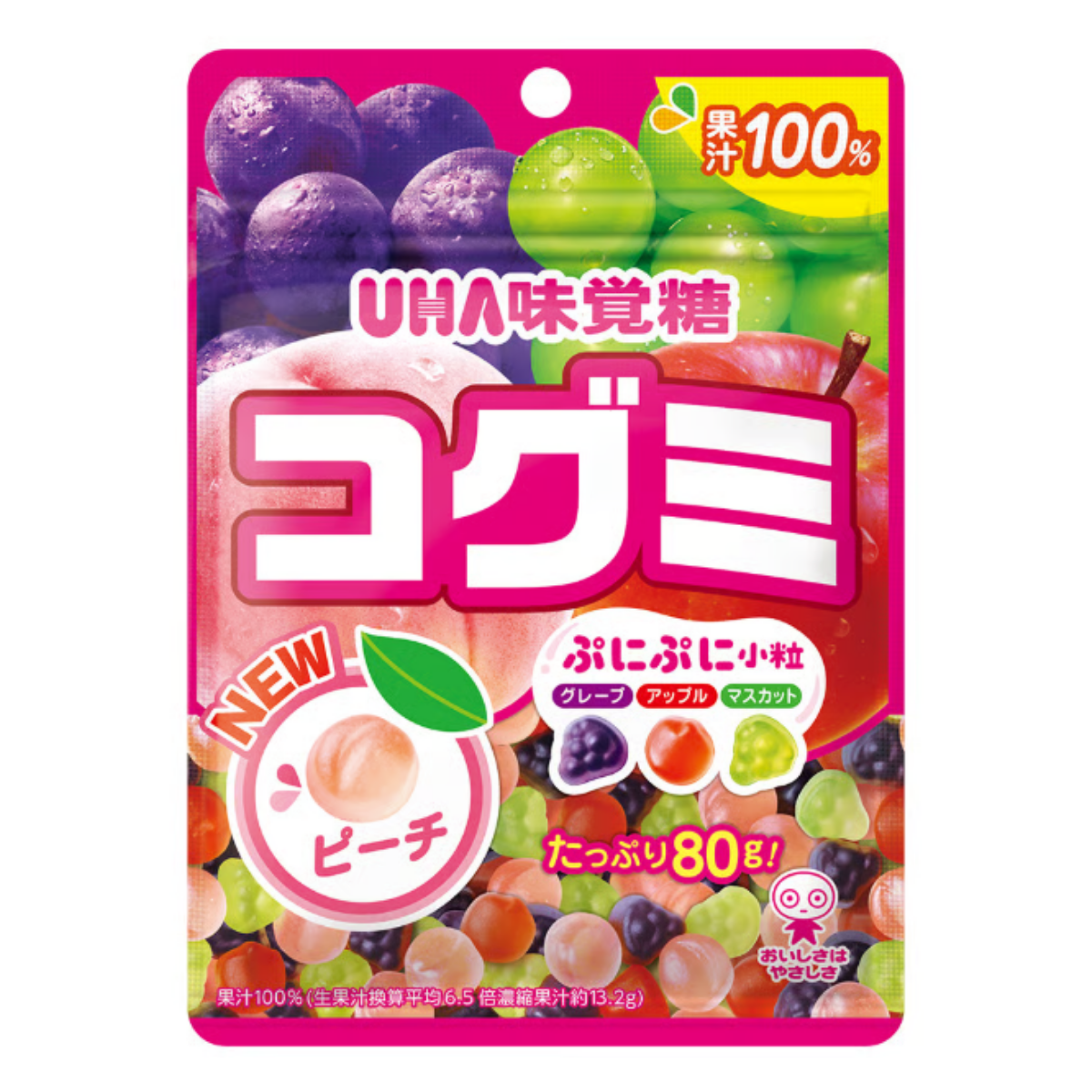 UHA Kogumi Assorted Fruit Gummy