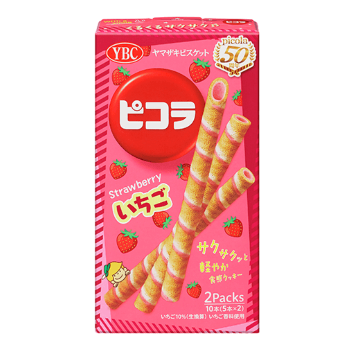 야마자키 비스킷 피콜라 롤 쿠키 : 딸기