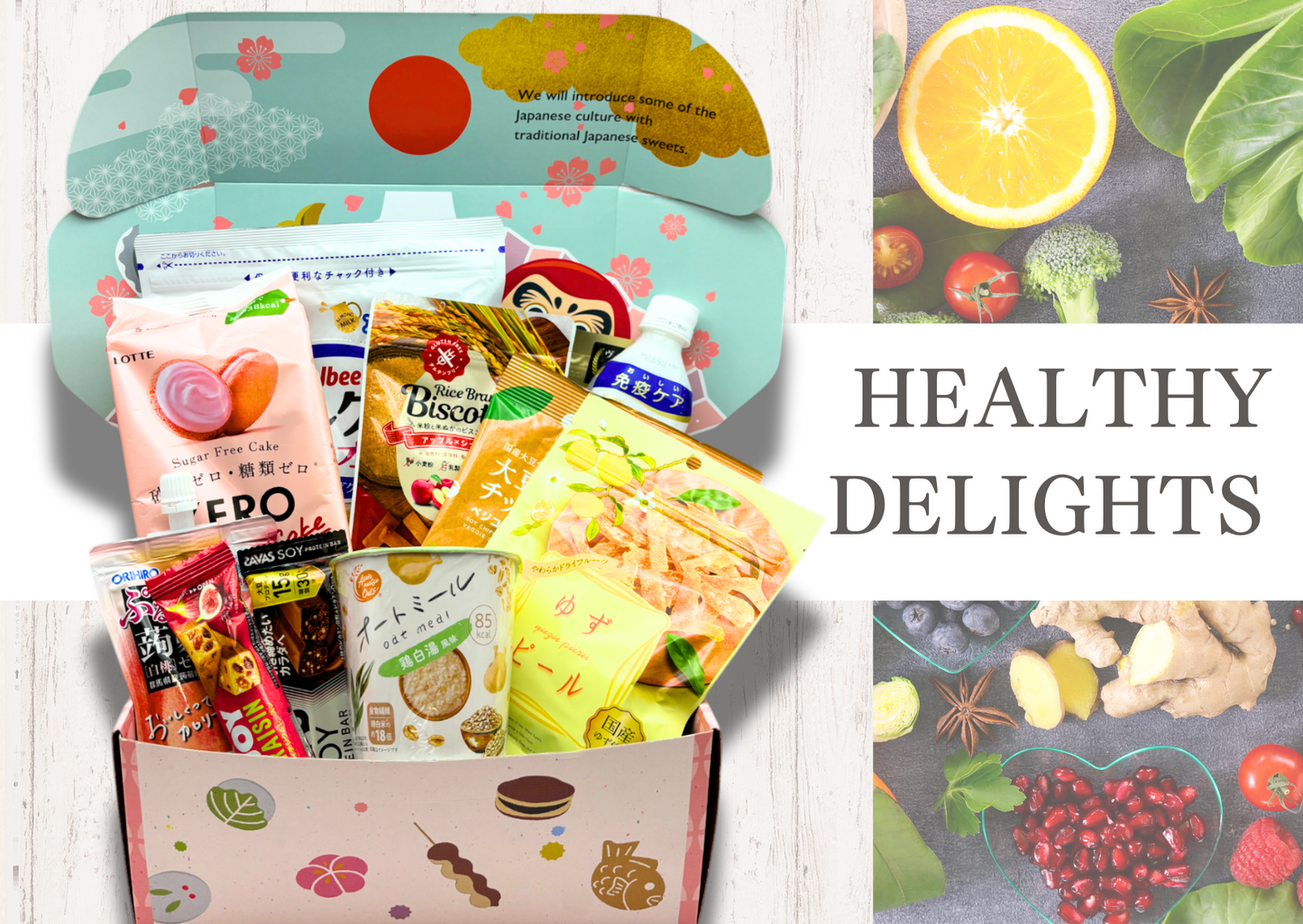 Japanese Healthy Delights Box - NIPPONJourney