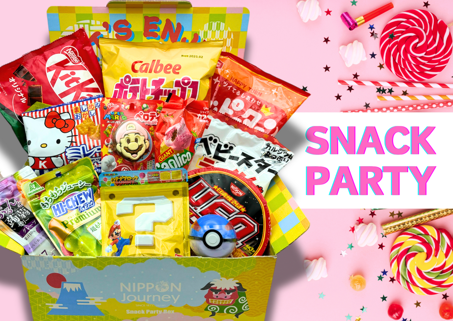 Japanese Snack Party Box