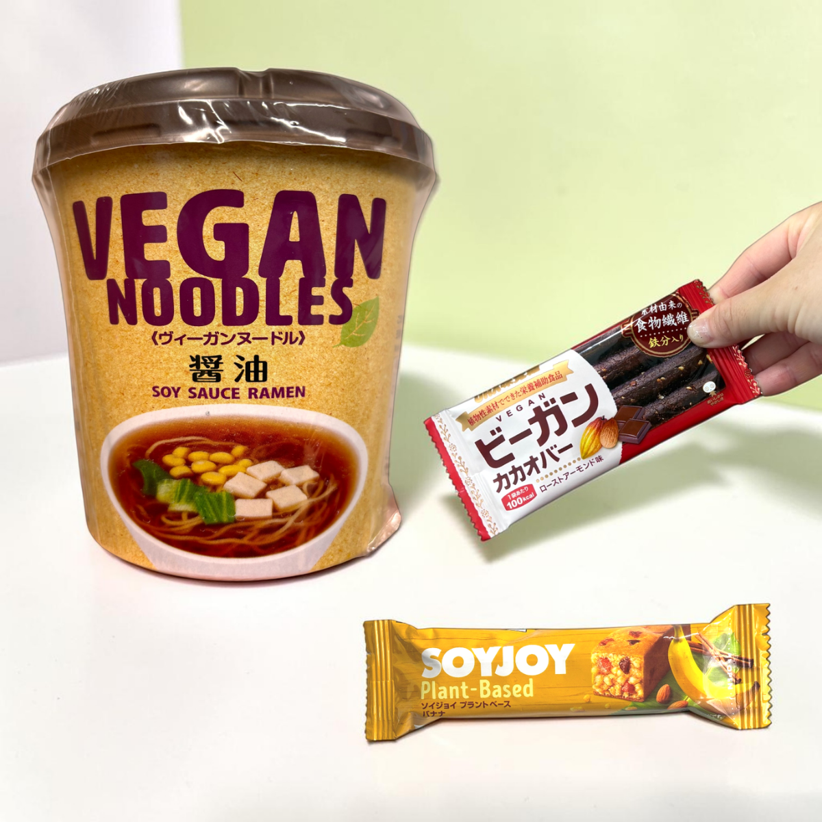 일본산 식물성 스낵 박스