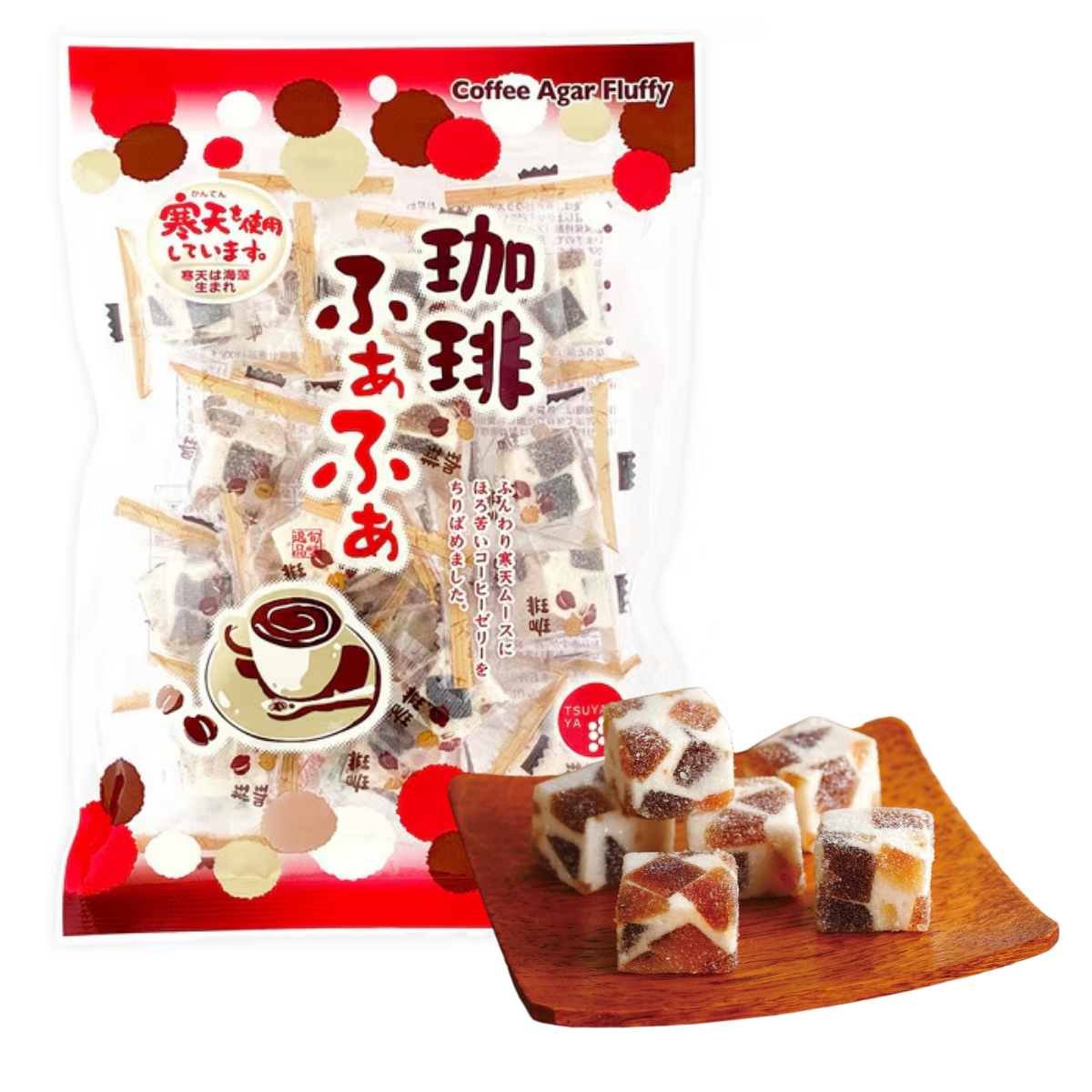 TSUYAMAYA SEIKA Coffee Fa-fa (Agar and Meringue) Jelly