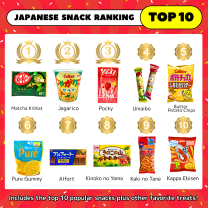 Top 10+ Popular Japanese Snack Pack