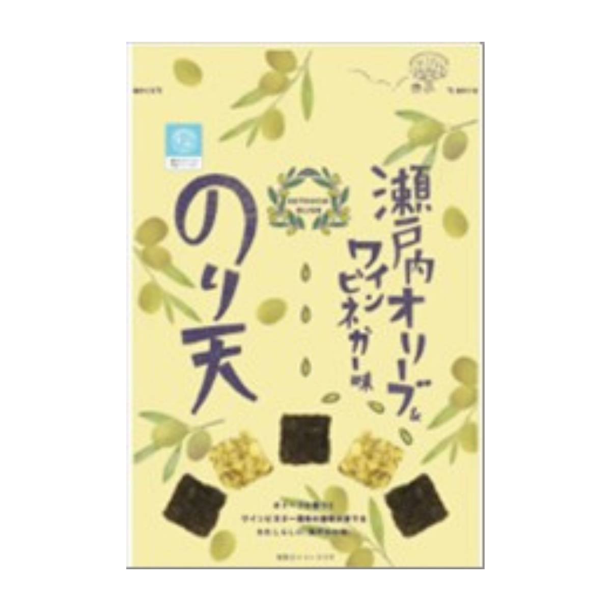 MARUKA FOODS 海苔天婦羅零食 海苔天：瀨戶內橄欖與葡萄酒醋