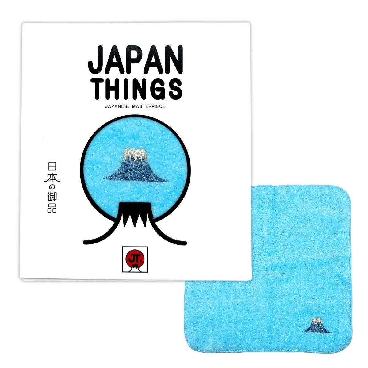 HAIMEN Japan Things Imabari Towel Handkerchief  Mt. Fuji Design