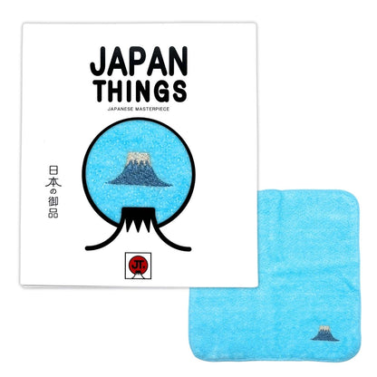 HAIMEN Japan Things Imabari Towel Handkerchief  Mt. Fuji Design