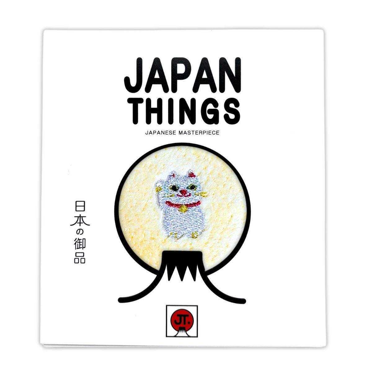 HAIMEN  JAPAN THINGS Imabari Towel Handkerchief Lucky Cat