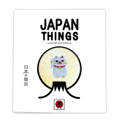 HAIMEN  JAPAN THINGS Imabari Towel Handkerchief Lucky Cat