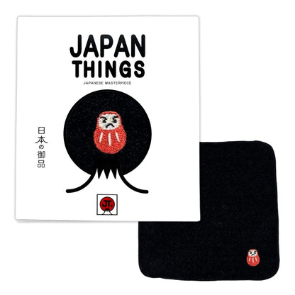 HAIMEN JAPAN THINGS Imabari Towel Handkerchief Daruma