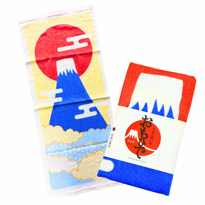HAIMEN Japanese Gauze Face Towel Mount Fuji