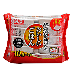 Microwable Rice Japan IRIS FOODS Microwavable Instant Japanese Rice | NIPPONJourney