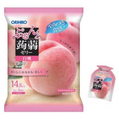ORIHIRO  Konjac Jelly Low Calorie Jelly with Fruit Juice