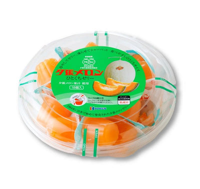 HOKUSHIN FOODS Yubari Melon Jelly Mini 18P