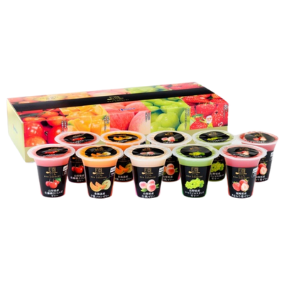 HOKUSHIN FOODS Ryo Gocochi Jelly Assortment (5 flavors) 10P