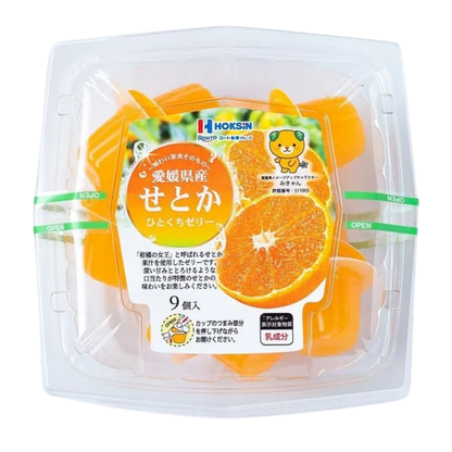 HOKUSHIN FOODS Ehime Setoka Orange Jelly Mini