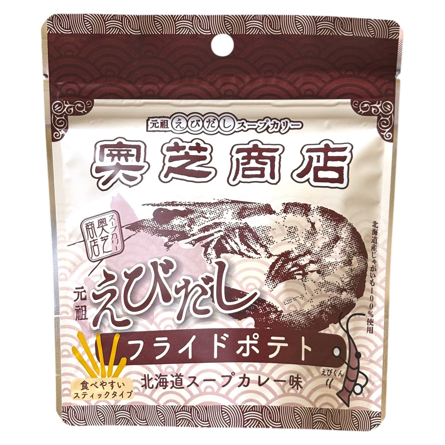 加一大芝虾高汤咖喱味炸土豆零食
