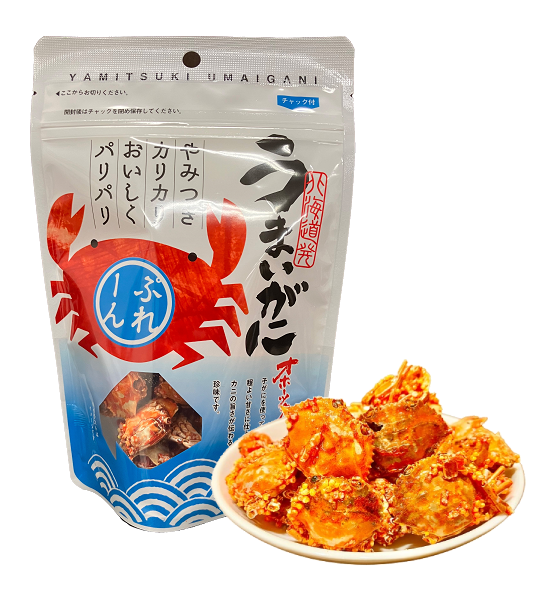 Umaigani Baby Crab Snacks <Plain>(10 Pack)