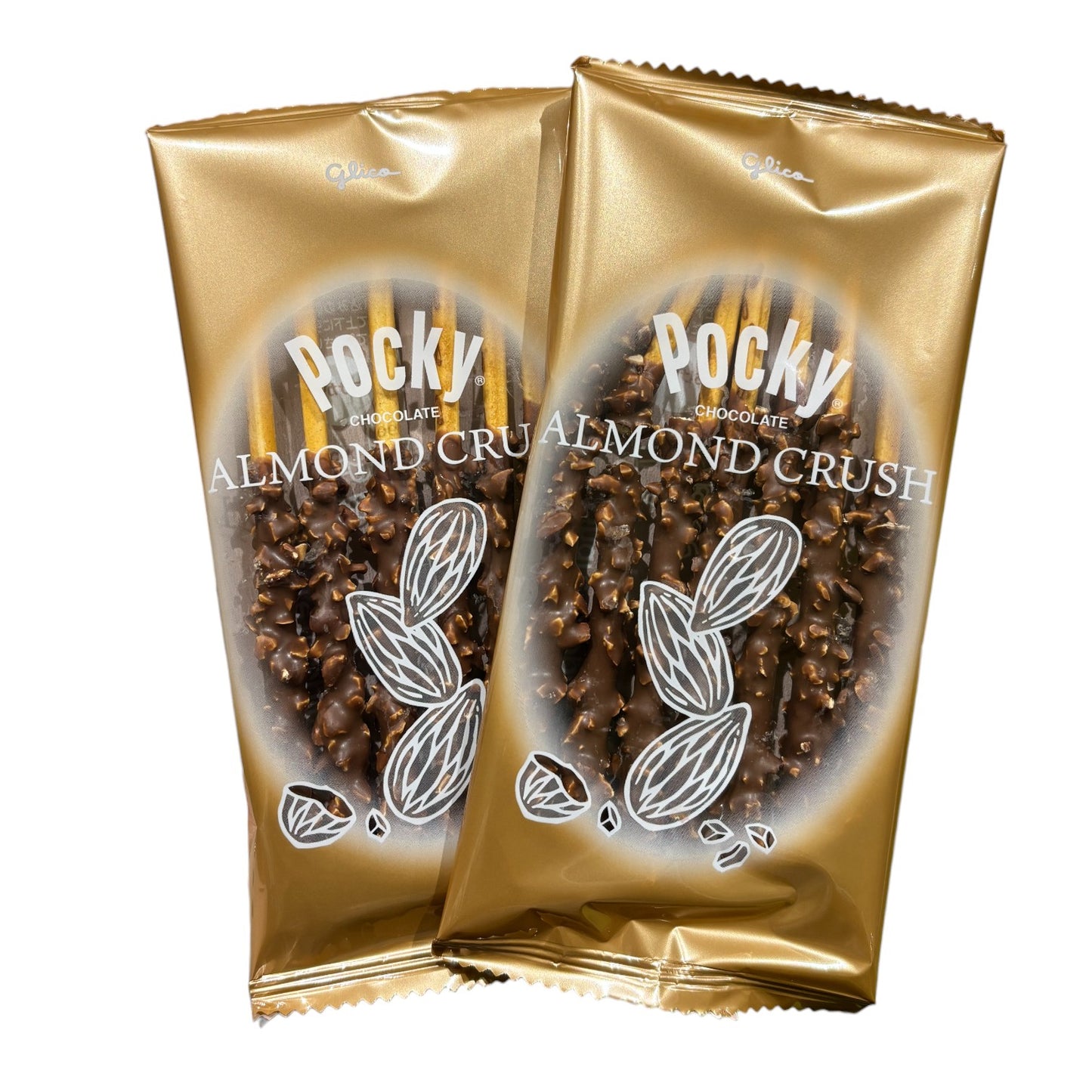 Glico Pocky Chocolate Sticks : Crush Almond