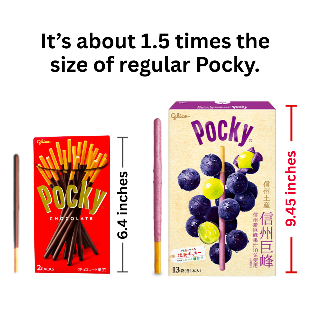 글리코 포키 스낵 (지역 한정판): 유바리 멜론