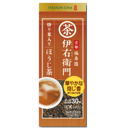 IYEMON CHA Hojicha with Roasted Rice Tea 100g