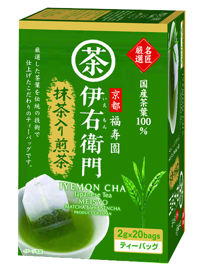 IYEMON CHA Sencha with Matcha Tea Bag Select 20P