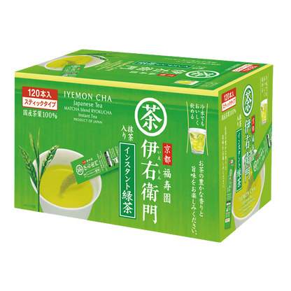 IYEMON Instant Green Tea Stick 120P