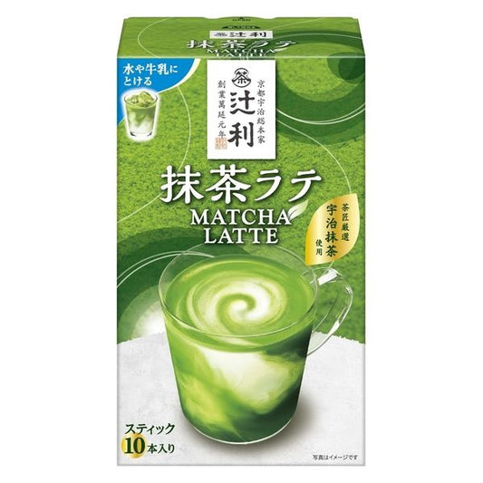 Tsujiri Matcha Latte 10P (Instant)