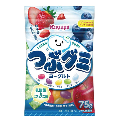 KASUGAI Tsubu Gummy: Yogurt