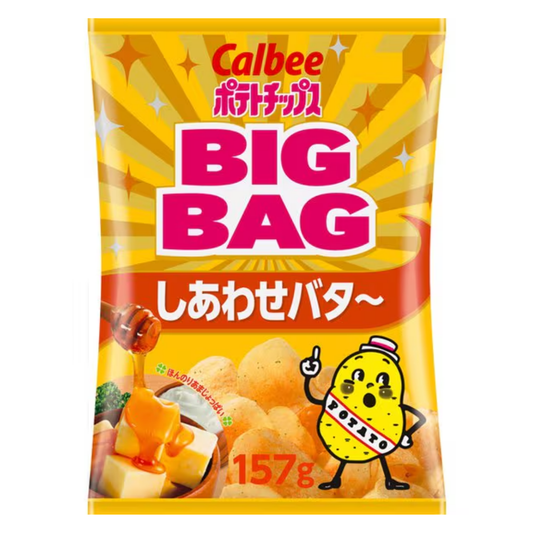 Calbee Big Bag Potato Chips : Happy Butter