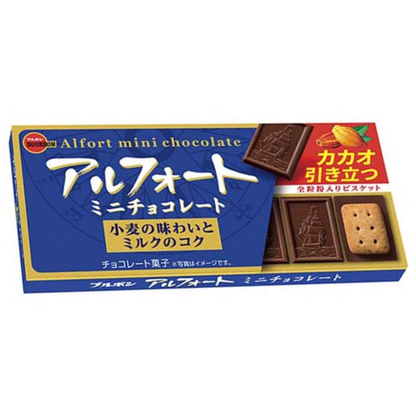 BOURBON  Alfort Mini Chocolate & Biscuit 12P