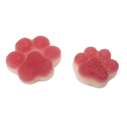 SENJAKUAME HONPO   Happy Paw-Shaped Gummy: Grape Flavor