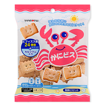 Crab Shaped Biscuits (Small Bag) 60g