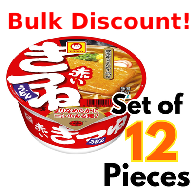 TOYO SUISAN Akai Kitsune Udon Noodle (Set of 12 pieces)