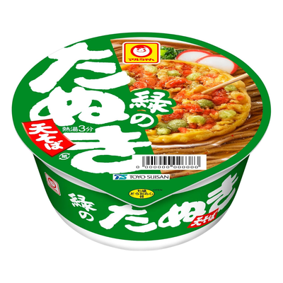 TOYO SUISAN　Midori no Tanuki Tempura Soba