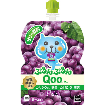 COCA-COLA  Minute Maid Qoo Jelly Drink 125g Pouch