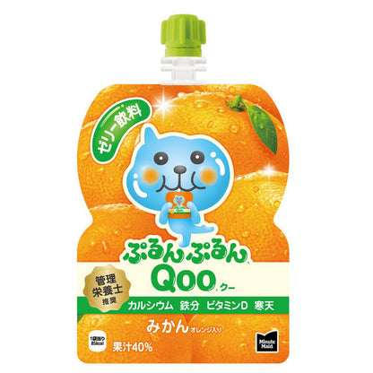 COCA-COLA  Minute Maid Qoo Jelly Drink 125g Pouch