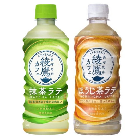 COCA-COLA  Ayataka Cafe Japanese tea Latte 440ml PET