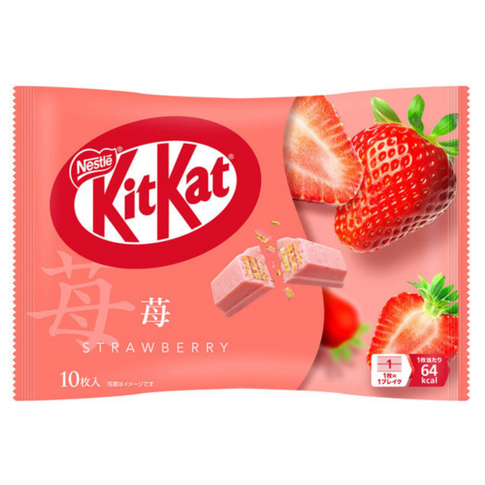 雀巢日本KitKat迷你威化巧克力：草莓 