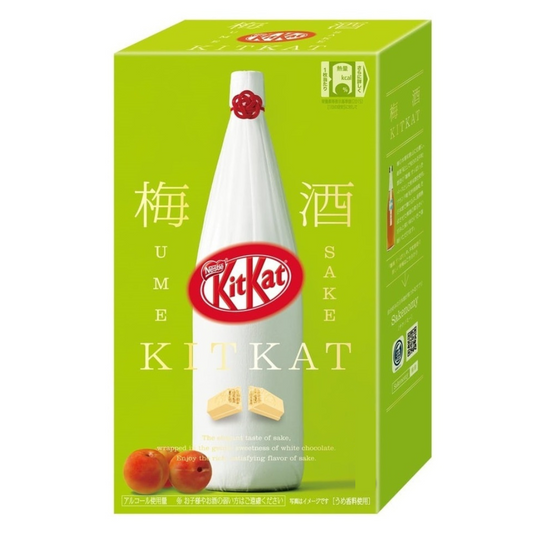 雀巢日本KitKat威化巧克力梅酒盒9P 