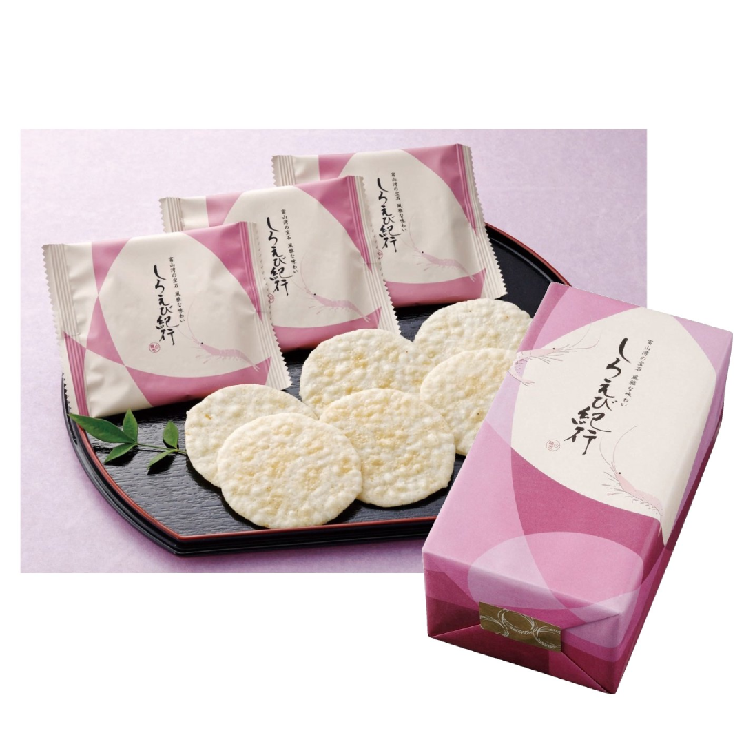 Shrimp Rice Cracker HINODEYA SEIKA Shiroebi-kiko Shrimp Rice Cracker | NIPPONJourney