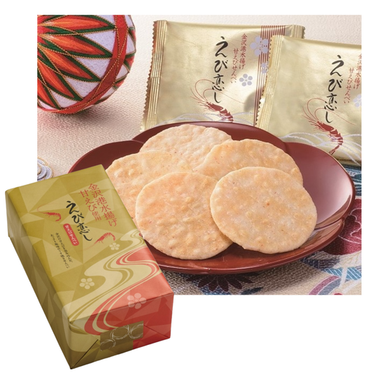 HINODEYA SEIKA  Ebi-koishi Shrimp Rice Cracker 20pcs