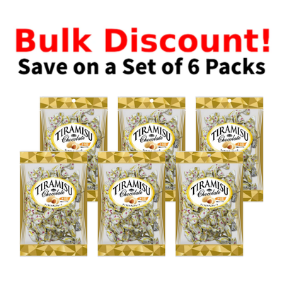 You-ka Tiramisu Chocolate: Kinako (Set of 6 packs)