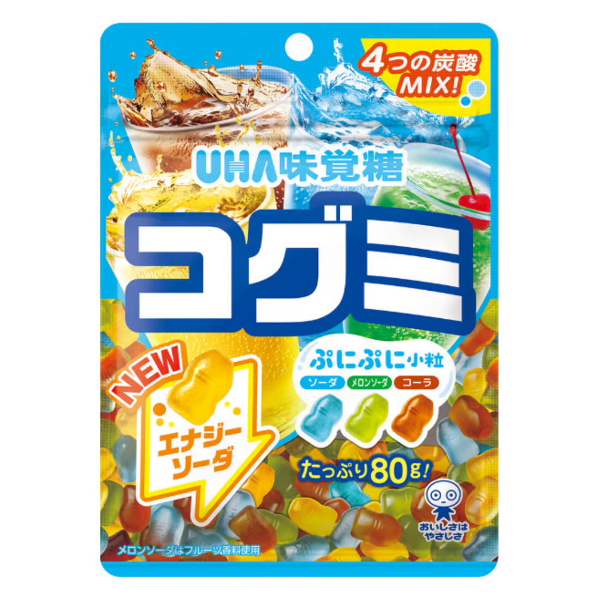 UHA Kogumi Assorted Drink Gummy