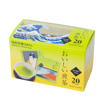 RYUFU MIZUNOSHOUTEN Ukiyo-e Delicious Sencha Tea Bag