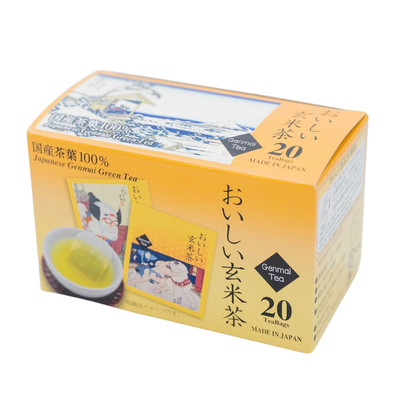 RYUFU MIZUNOSHOUTEN Ukiyo-e Delicious Genmaicha Tea Bag